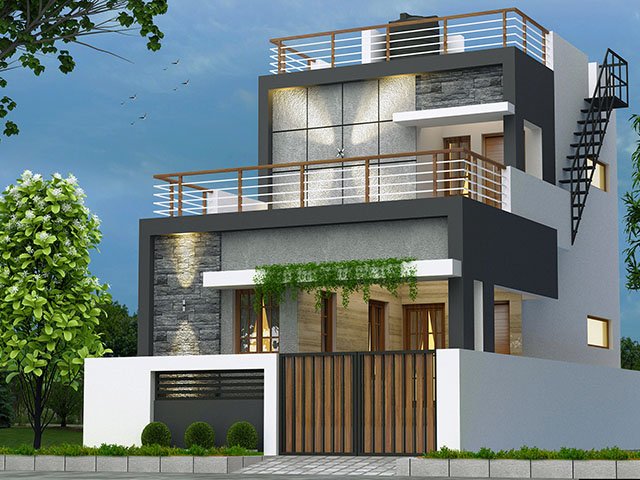 Compact Home Project | Daxesh Builders | Coimbatore